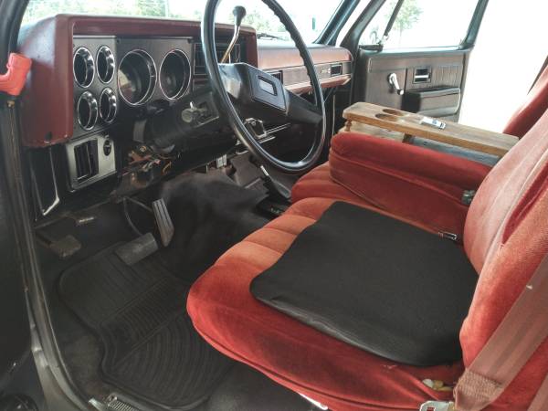 mud truck interior